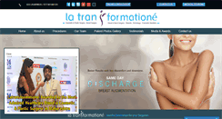 Desktop Screenshot of latransformatione.com